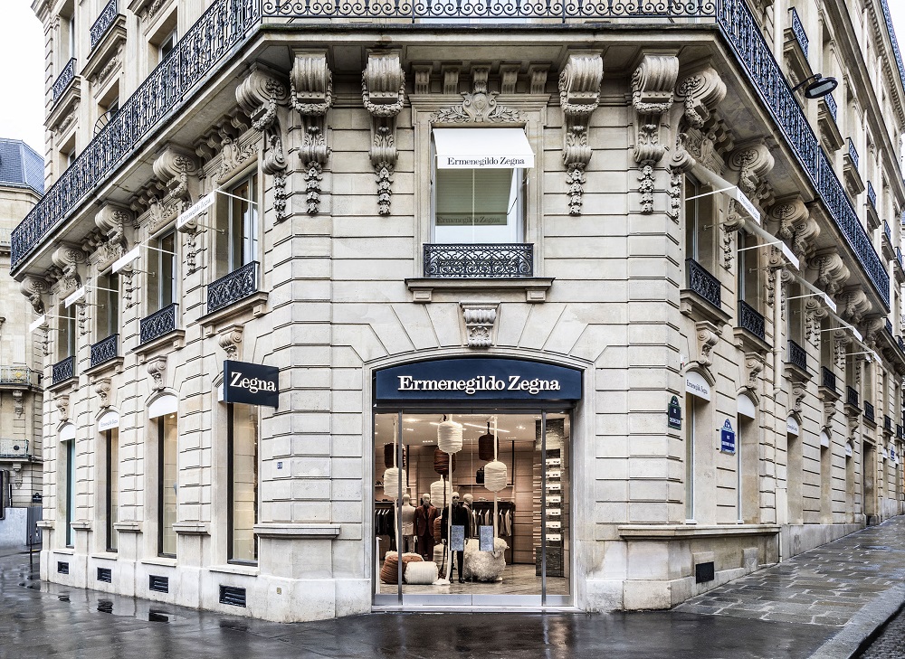 Ermenegildo Zegna Boutique – Parigi (2020) | ROKEPO